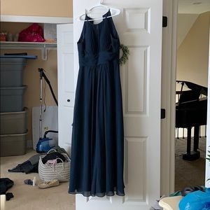 Azazie Navy Blue Dress (Prom/Bridesmaid)